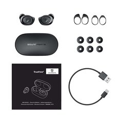 Soundpeats TrueFree2 earphones (black) цена и информация | Теплая повязка на уши, черная | pigu.lt