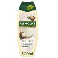 Dušo gelis Palmolive Wellness Nourish Shower Gel, 500 ml kaina ir informacija | Dušo želė, aliejai | pigu.lt