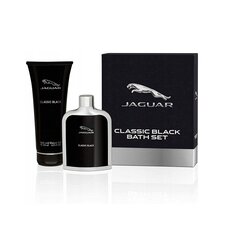 Набор для мужчин: Jaguar Classic Black EDT 100 мл + гель для душа 200 мл цена и информация | Мужские духи | pigu.lt