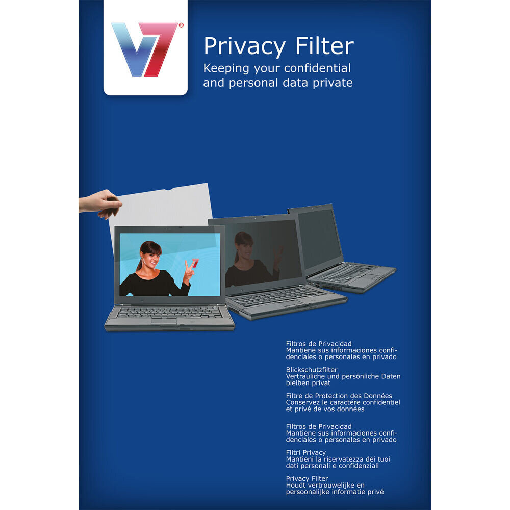 Monitoriaus privatumo filtras V7 PS22.0WA2-2E kaina ir informacija | Kompiuterių aušinimo ir kiti priedai | pigu.lt