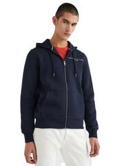 Мужская толстовка Tommy Hilfiger TOMMY LOGO ZIP THROUGH, темно-синяя MW0MW22197 DW5 45551 цена и информация | Футболка мужская | pigu.lt