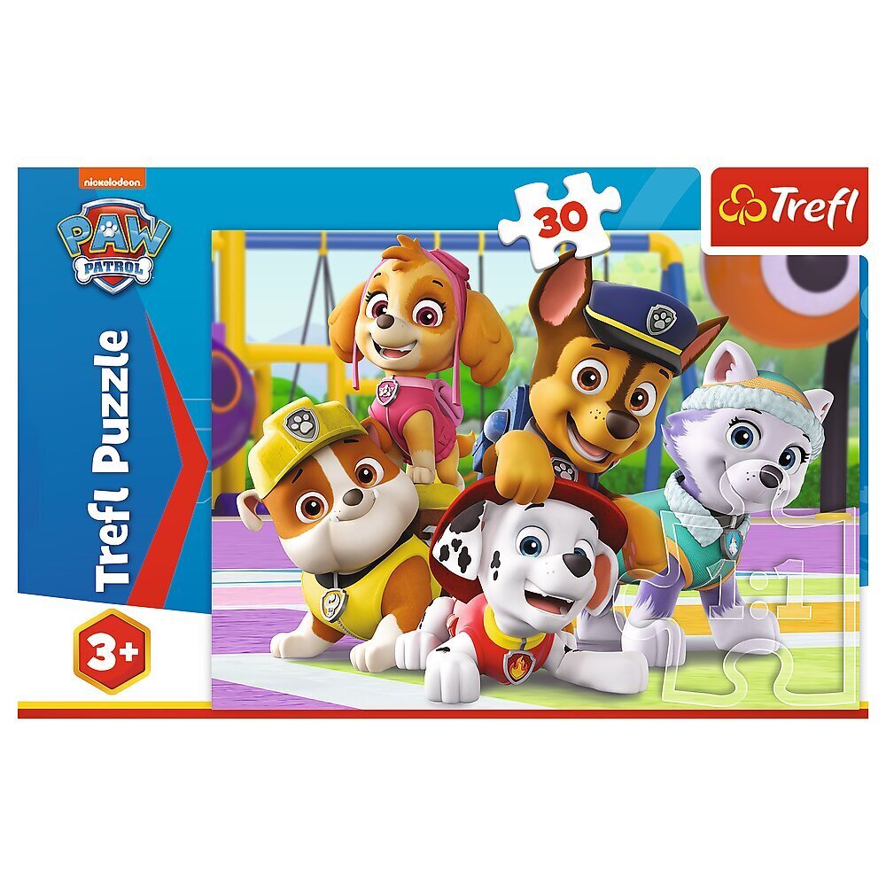 Dėlionių rinkinys Trefl Šunyčiai Patruliai (Paw Patrol), 30 d. kaina ir informacija | Dėlionės (puzzle) | pigu.lt