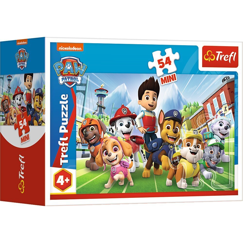 Dėlionė Trefl Šunyčiai Patruliai (Paw Patrol), 54 d. kaina ir informacija | Dėlionės (puzzle) | pigu.lt