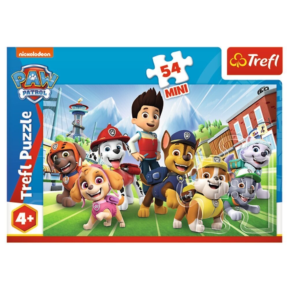 Dėlionė Trefl Šunyčiai Patruliai (Paw Patrol), 54 d. kaina ir informacija | Dėlionės (puzzle) | pigu.lt