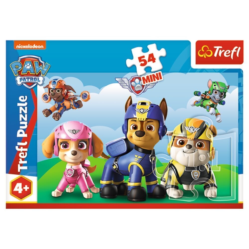 Dėlionė Trefl Šunyčiai Patruliai (Paw Patrol), 54 d. kaina ir informacija | Dėlionės (puzzle) | pigu.lt