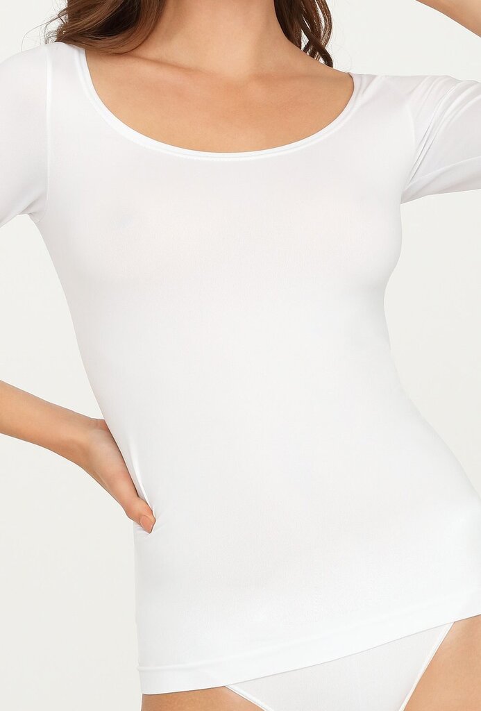 Marškinėliai moterims, balti kaina ir informacija | Apatiniai marškinėliai moterims | pigu.lt