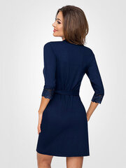 Халат Donna Miriam, тёмно-синий цена и информация | Женские халаты | pigu.lt