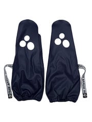 Перчатки Huppa для девочек с шерстяной подкладкой ENSI, темно-синие цена и информация | Шапки, перчатки, шарфы для мальчиков | pigu.lt