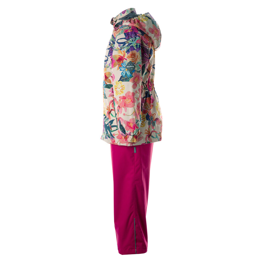 Huppa pašiltintas pavasario-rudens komplektas mergaitėms YONNE, rožinė - marga цена и информация | Komplektai mergaitėms | pigu.lt