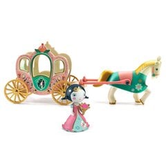 Arty Toys Принцессы - Мила и Карета, DJECO DJ06788 цена и информация | Игрушки для девочек | pigu.lt