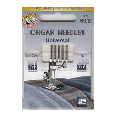 Organ Needles 60/8 цена и информация | Швейные машинки | pigu.lt