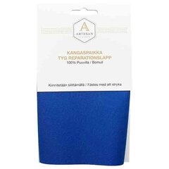 Термозаплатка из ткани Artesan, 10x40см синяя цена и информация | Принадлежности для шитья | pigu.lt