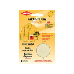 Lyginimo striukės kišenė, 1 Kleiber, 4 skirtingų spalvų variantai - smėlio spalvos kaina ir informacija | Siuvimo reikmenys | pigu.lt
