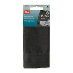 Гладильный карман для брюк Prym 2 шт, 16x13 хм, хлопок, серый цена и информация | Siuvimo reikmenys | pigu.lt