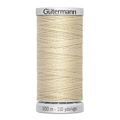 Швейная нить Gütermann, Чрезвычайно прочная 100 м, цвет номер: 414 цена и информация | Принадлежности для шитья | pigu.lt