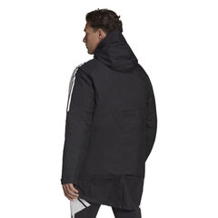 Striukė vyrams Adidas Condivo 22 Stadium Parka H21252, juoda цена и информация | Мужские куртки | pigu.lt