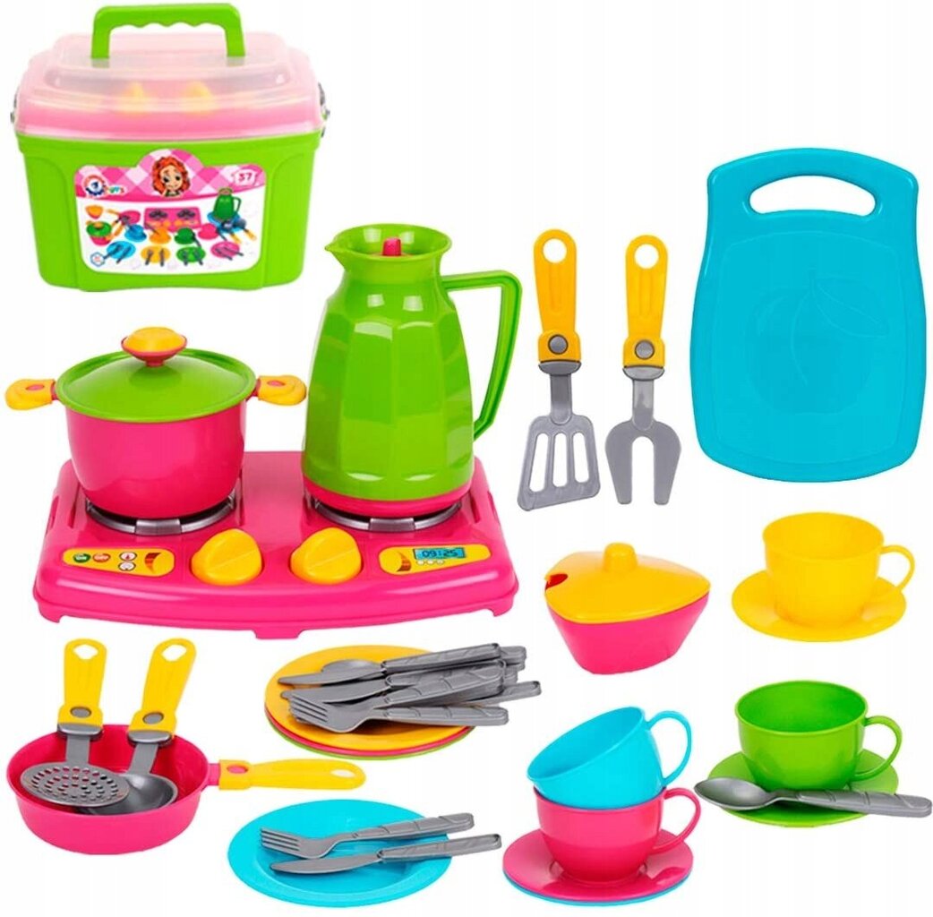 Vaikiška virtuvė su priedais цена и информация | Žaislai mergaitėms | pigu.lt