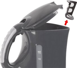 Clatronic WK 3445 electric kettle 1.7 L Black 2200 W цена и информация | Электрочайники | pigu.lt