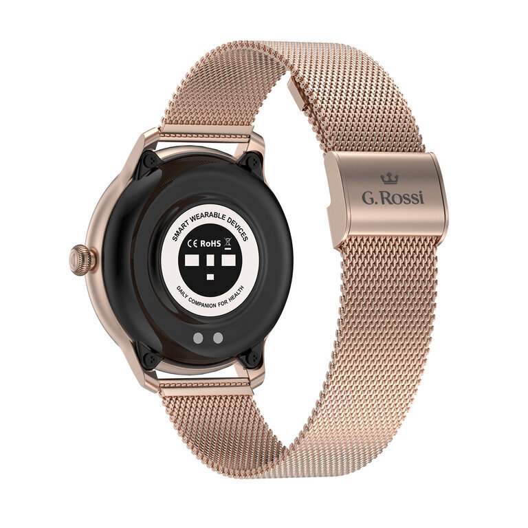 G. Rossi SW020 Rose Gold kaina ir informacija | Išmanieji laikrodžiai (smartwatch) | pigu.lt