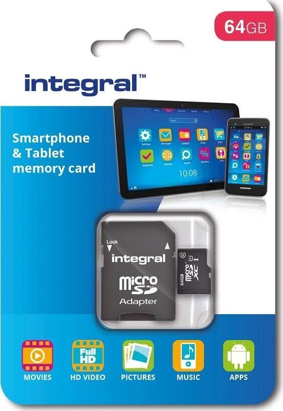 Atminties kortelė Integral 36571 kaina ir informacija | Atminties kortelės telefonams | pigu.lt