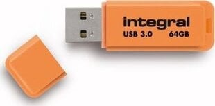 Integral Neon 64GB USB 3.0 kaina ir informacija | USB laikmenos | pigu.lt