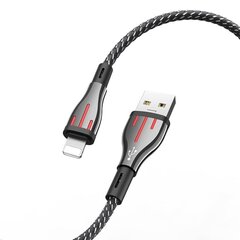 Borofone Highway, USB-Lightning, 1.2 m цена и информация | Кабели для телефонов | pigu.lt
