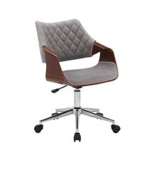 Darbo kėdė Halmar Colt, ruda/pilka kaina ir informacija | Biuro kėdės | pigu.lt