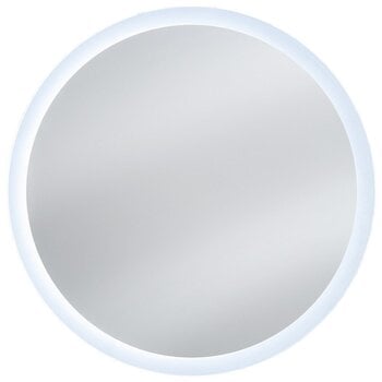 Vonios veidrodis Hakano Gennie, 80x80 cm, baltas kaina ir informacija | Vonios veidrodžiai | pigu.lt