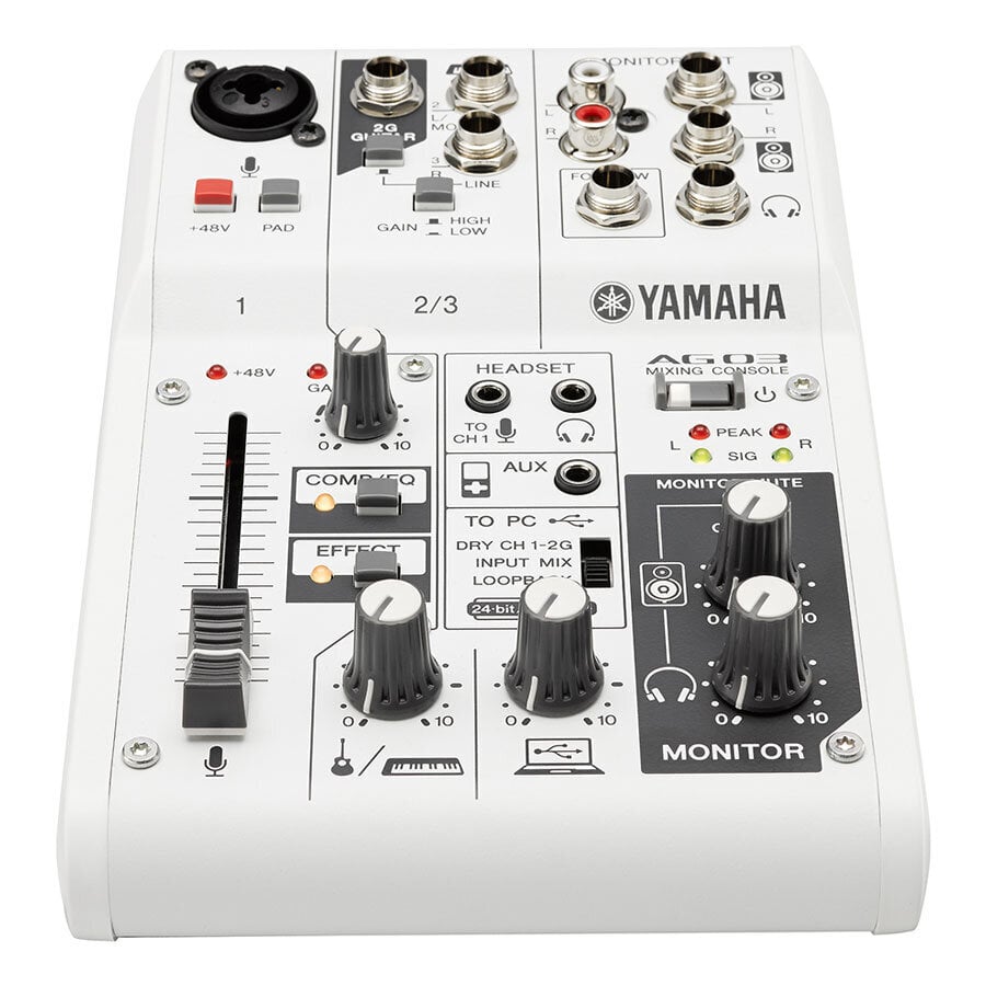 Garso pultas Yamaha AG03 kaina ir informacija | Priedai muzikos instrumentams | pigu.lt