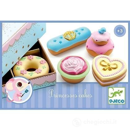 Žaislinių pyragaičių rinkinys Djeco Princesės pyragėliai DJ06523 kaina ir informacija | Žaislai mergaitėms | pigu.lt