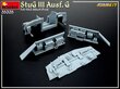 Plastikinis surenkamas modelis Miniart StuG III Ausf. G Feb 1943 Alkett Prod. - Interior Kit, 1/35, 35335 цена и информация | Konstruktoriai ir kaladėlės | pigu.lt