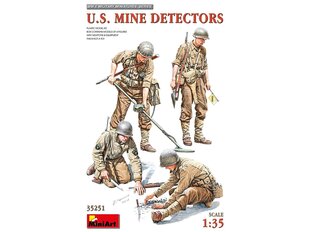 Plastikinis surenkamas modelis Miniart U.S. Mine Detectors, 1/35, 35251 kaina ir informacija | Konstruktoriai ir kaladėlės | pigu.lt