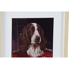 Картина DKD Home Decor, Пёс (35 x 2.5 x 45 cm) (4 шт.) цена и информация | Репродукции, картины | pigu.lt