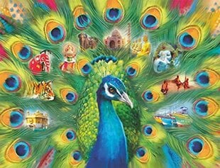 Dėlionė su povu Ravensburgeris Peacock Jigsaw 16567, 2000 d. kaina ir informacija | Dėlionės (puzzle) | pigu.lt