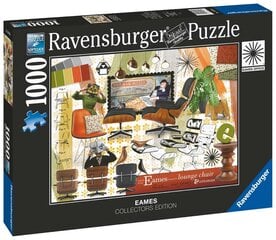 Dėlionė Ravensburger Eames Design Classics, 1000 det. kaina ir informacija | Dėlionės (puzzle) | pigu.lt