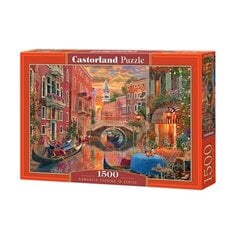 Puzzle 1500 elements Romantic Evening in Venice kaina ir informacija | Dėlionės (puzzle) | pigu.lt