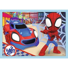 Dėlionė su Žmogumi voru/Spiderman, Trefl, 4in1, 71 d. kaina ir informacija | Dėlionės (puzzle) | pigu.lt