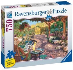 Dėlionė Ravensburger Jaukus kiemas, 750 det kaina ir informacija | Dėlionės (puzzle) | pigu.lt