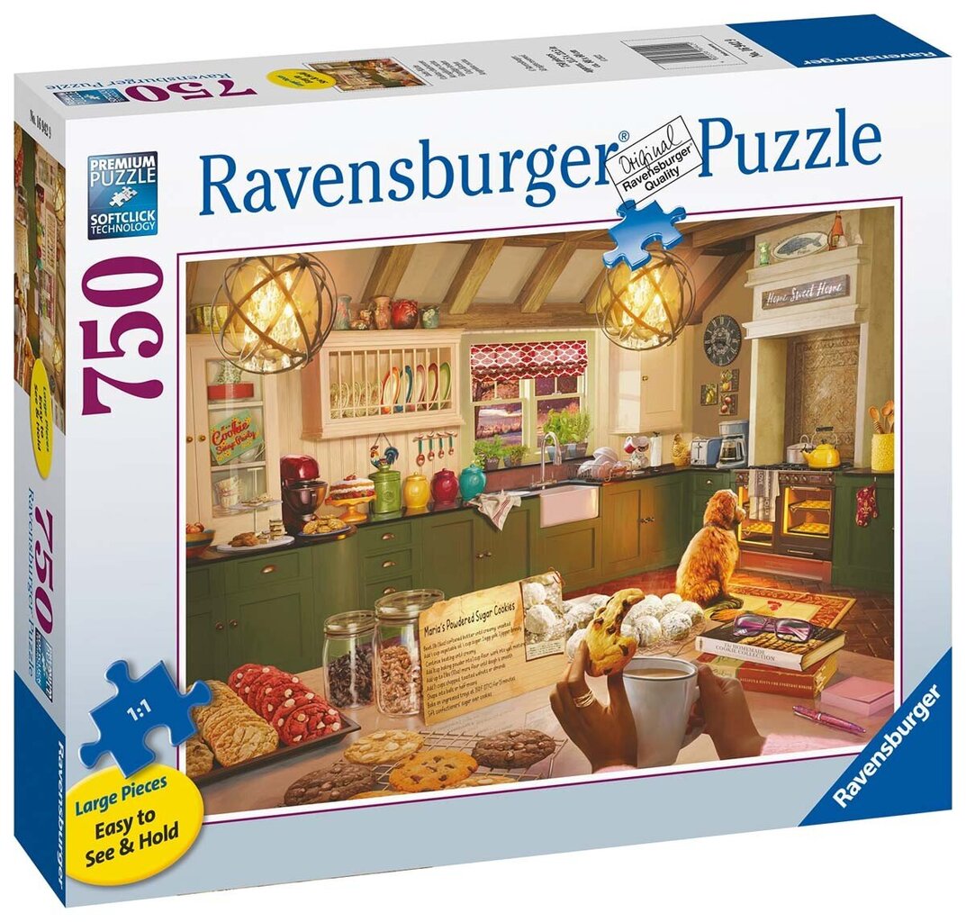 Dėlionė Ravensburger Jauki virtuvė, 750 det. kaina ir informacija | Dėlionės (puzzle) | pigu.lt