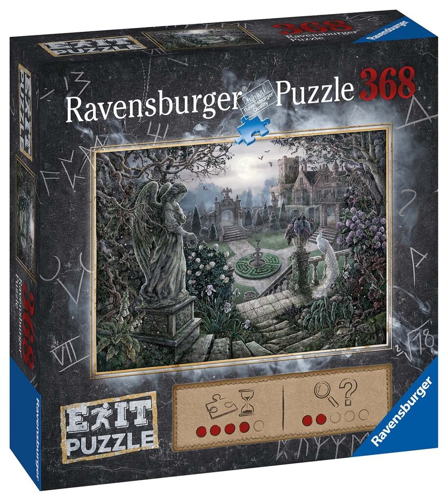 Dėlionė Ravensburger Vidurnaktis sode, 368 det. kaina ir informacija | Dėlionės (puzzle) | pigu.lt