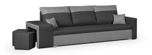 Sofa Bellezza Dakota, pilka/tamsiai pilka kaina ir informacija | Sofos | pigu.lt