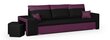 Sofa Bellezza Dakota, violetinė/juoda цена и информация | Sofos | pigu.lt