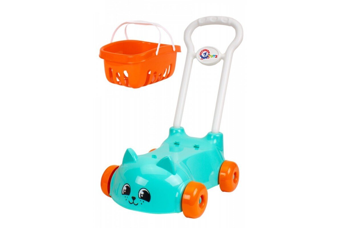Stumdukas-vežimėlis su krepšeliu kaina ir informacija | Žaislai kūdikiams | pigu.lt