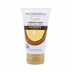 Rankų kremas Naturaverde Argan, 75 ml kaina ir informacija | Kūno kremai, losjonai | pigu.lt