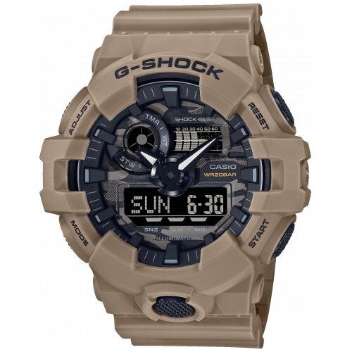 Vyriškas laikrodis G-SHOCK Casio GA-700CA-5AER kaina ir informacija | Vyriški laikrodžiai | pigu.lt