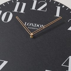 Sieninis laikrodis - Londonas retro 50 cm kaina ir informacija | Laikrodžiai | pigu.lt