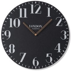 Sieninis laikrodis - Londonas retro 50 cm kaina ir informacija | Laikrodžiai | pigu.lt