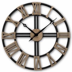 Настенные часы Дуб Grand Loftas 80см цена и информация | Часы | pigu.lt