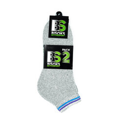 Спортивные носки Bisoks 2 пары 12146 white цена и информация | Мужские носки | pigu.lt