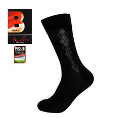 Мужские классические носки Bisoks 12274 black 41-42 цена и информация | Мужские носки | pigu.lt